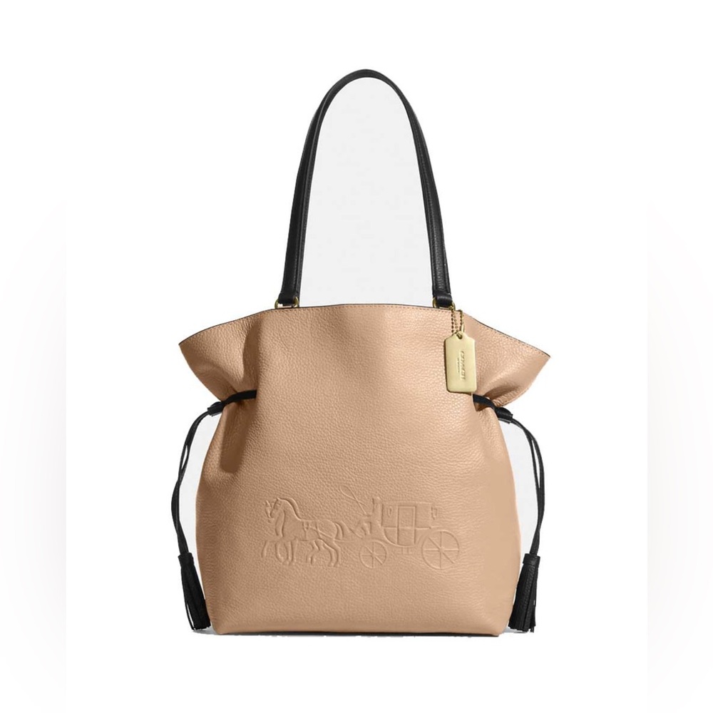 Coach Andy Tote With Horse And Carriage